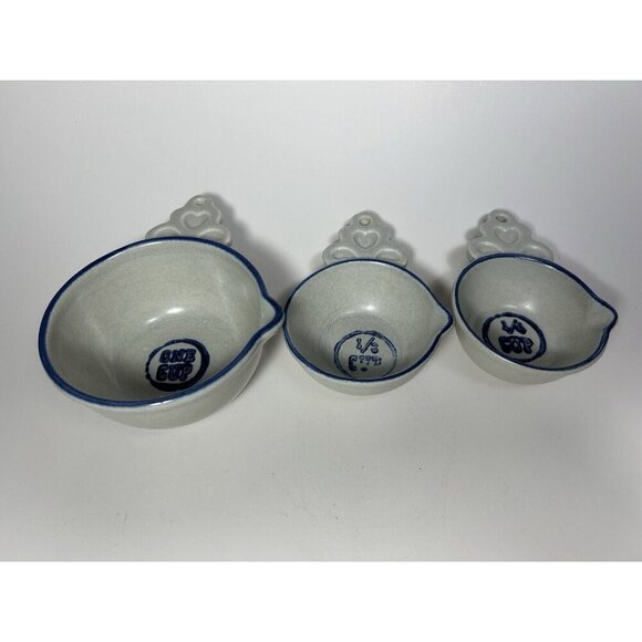 PFALTZGRAFF YORKTOWNE Vintage Set Of 3 Measuring Cup Hangable - Picture 9 of 9